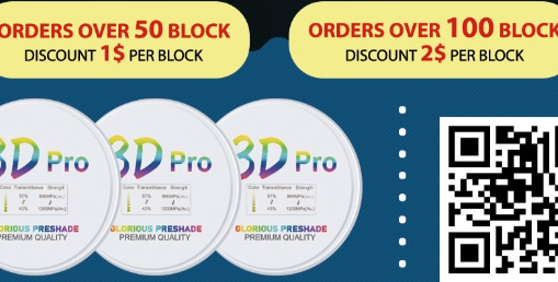 Glorious 3D Pro Zirconia Promotion!