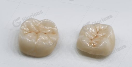 Finished products of 3D zirconia