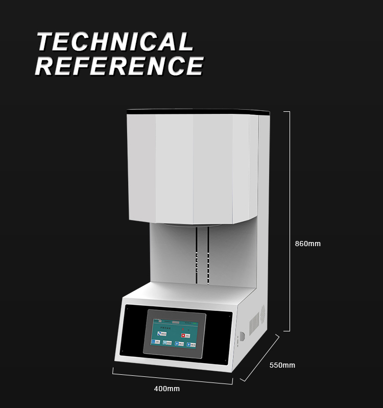 Glorious ceramic dental furnace zirconia sintering furnace