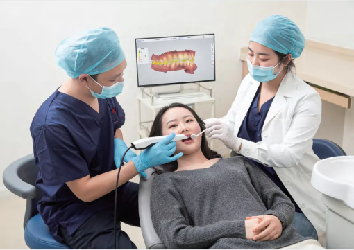 What is the mouth scan used for?