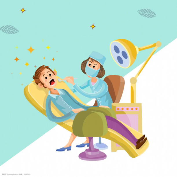 Teeth loosen, gums recede, roots elongate, roots are here...