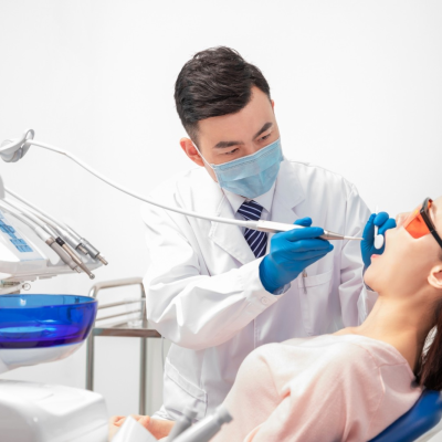 What's the matter with the gap between the teeth getting bigger and bigger?