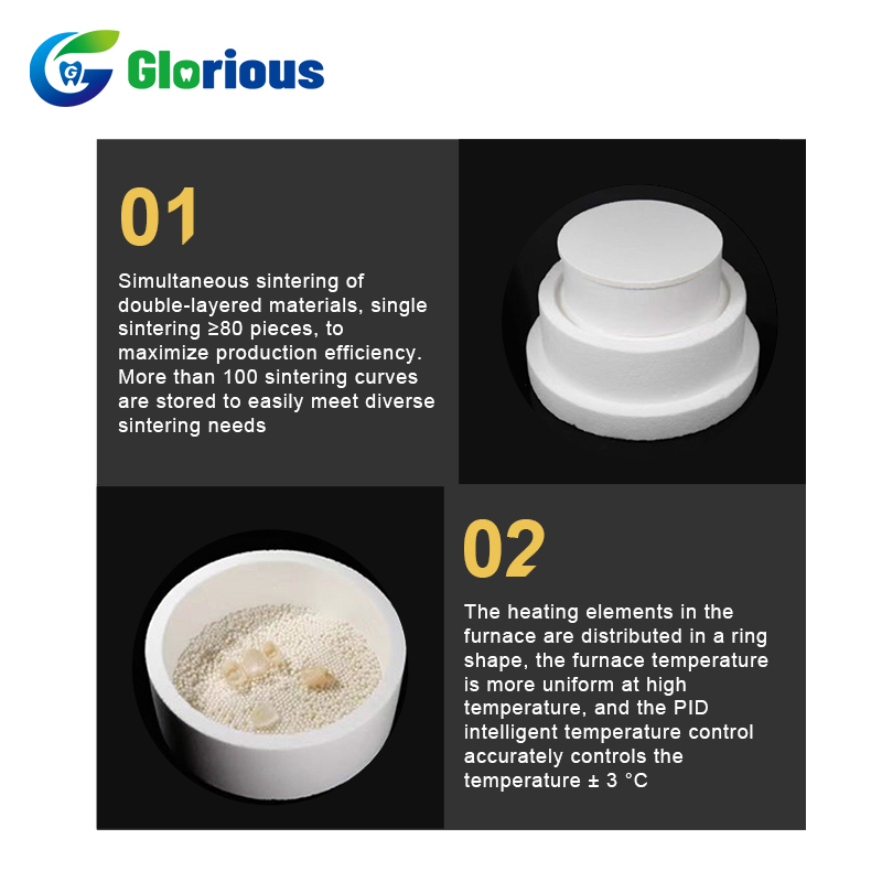 Glorious Ceramic Dental Furnace Zirconia Sintering Furnace